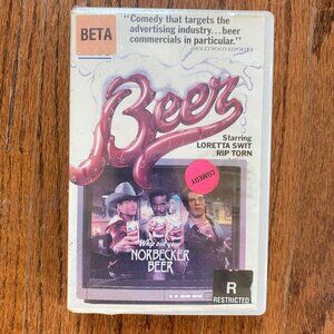 Beer Betamax Beta Comedy Norbeckers Loretta Swit Rip Torn 1985 Sealed New